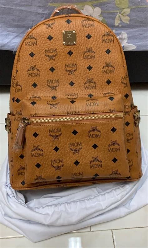 good fake mcm bags|genuine mcm backpack.